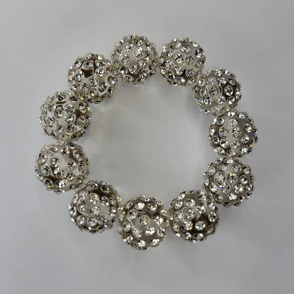 Crystal Stretch Ball Bracelet - Picture 9 of 16
